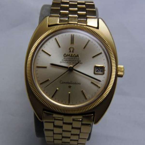 歐米茄星座天文台手錶K金套(八成新) Omega Constellation Automatic Watch