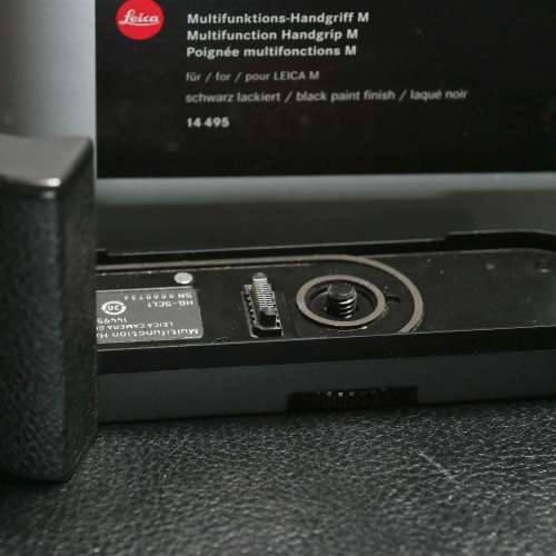 Leica Multifunction Handgrip M240 Black 14495, Finger loop 14646 size S