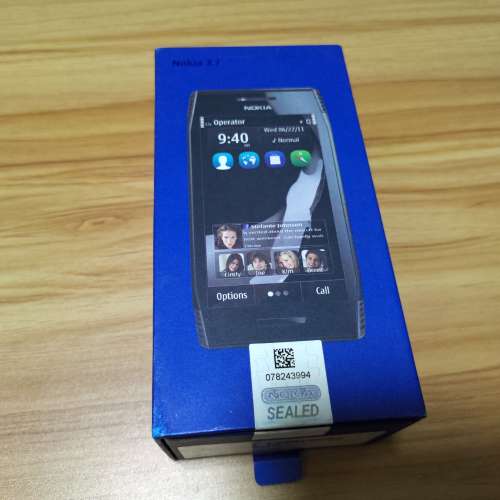 Nokia x7-00 黑色 Symbian OS s60系統