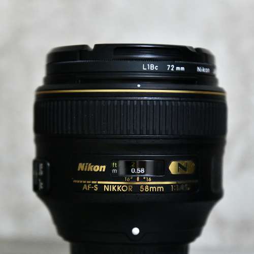 Nikon AF-S 58mm f1.4G