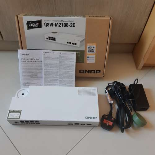 Qnap Managed Switch qsw-m2108-2c ( 2.5G / 10G not Synology)
