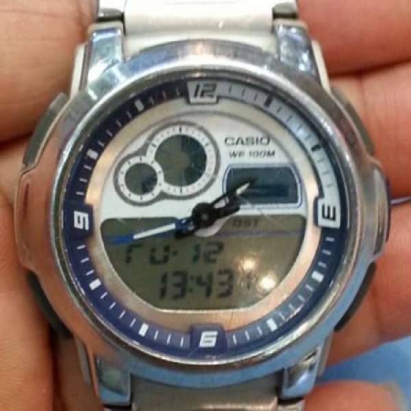 CASIO AQF-102W 4378 跳字手錶,只售HK$200(不議價)