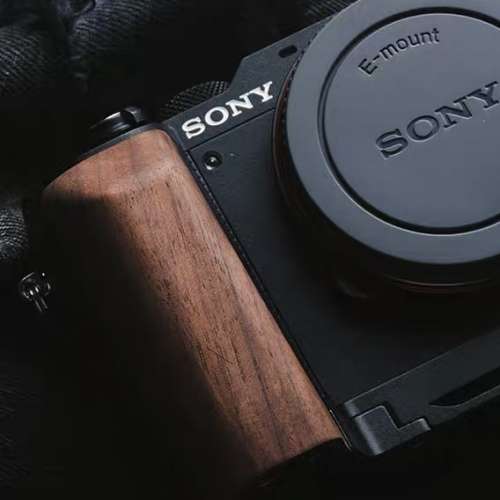 Sony A7C用鋁合金L形木質手柄