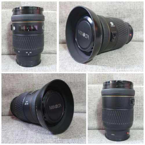 Minolta AF 28-70 2.8Ｇ全片幅恒定大光圈F2.8變焦鏡合Sony A mount加接環合Sony A7...