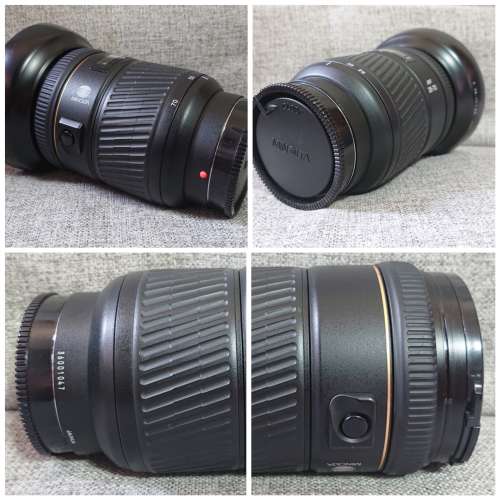 Minolta AF 28-70 2.8Ｇ全片幅恒定大光圈F2.8變焦鏡合Sony A mount加接環合Sony A7...