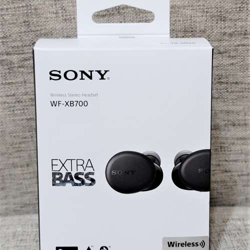 99% New Sony WF-XB700 黑色