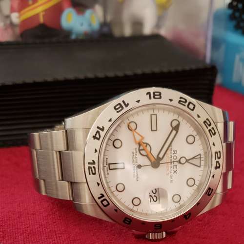 99% like New, Hong Good, Rolex 勞力士 Explorer II 216570 白面