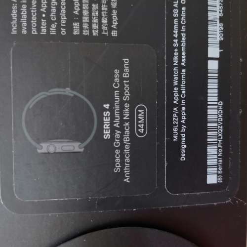 9成新 Apple Watch Series 4 GPS+LTE 44毫米 黑色
