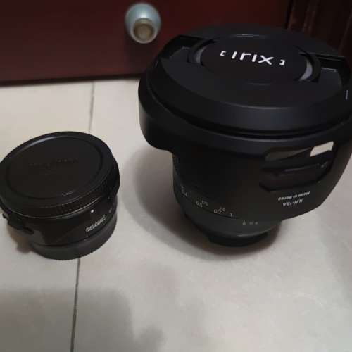 IRIX 15mm f2.4 for canon & metabone canon EF to sony E mount