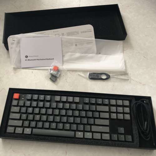 Keychron K1 Wireless Mechanical Keyboard (Version 4) RGB 87 keys Red Switch