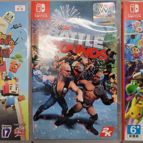 Switch game WWE Battle Grounds, Moving Out, 任天堂明星大亂鬥