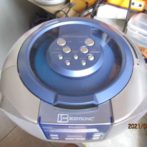 BODYSONIC BPX-200CDA微型CD鬧鍾收音机