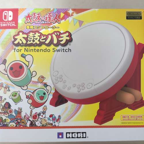 Switch 太鼓之達人 Hori原廠鼓 99新