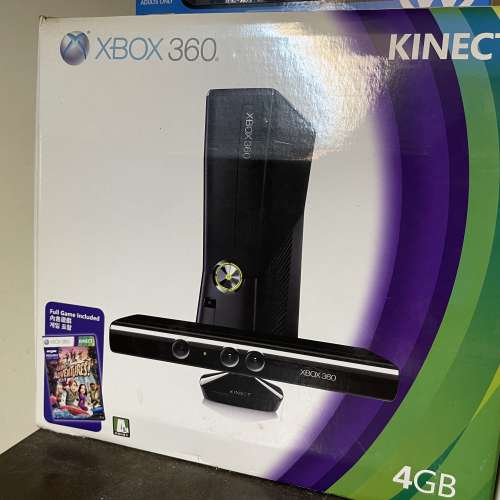 Xbox 360 kinect 一套齊