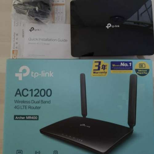 tp link AC1200 wireless dual band 4GLTE Router