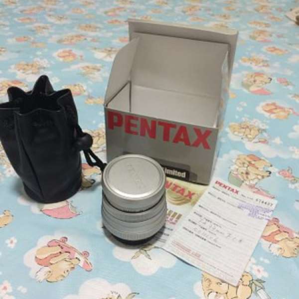 Pentax Fa77mm/f1.8 limited silver MIJ
