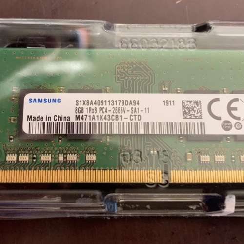 Samsung DDR4 SODIMM 2666 8GB laptop ram