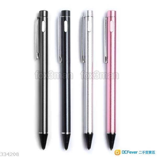 iPad iPhone Android 通用 2mm stylus pen 壓感 充電 電容筆 觸控筆 超細筆頭 兼容...