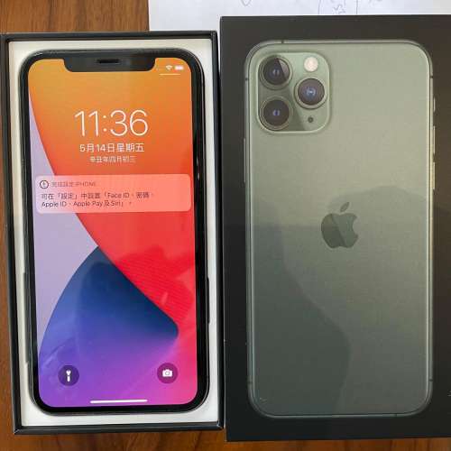 iPhone 11 pro 256GB 午夜綠 95% new