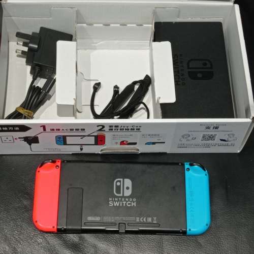 任天堂Switch 香港行貨一套連盒
