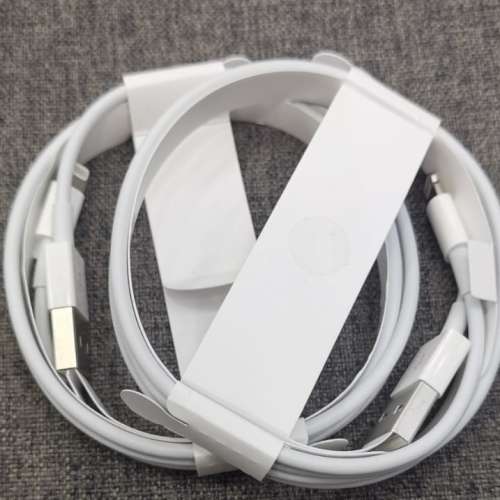 原裝 Apple Lightning 至 USB 連接線 (1米)