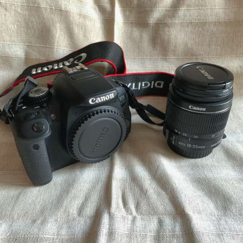 Canon EOS 650D 單反相機 連鏡頭叉電等配件