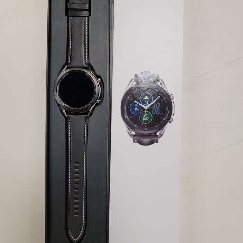 全新 Samsung Galaxy Watch 3 不鏽鋼 45mm (藍牙)亮光銀