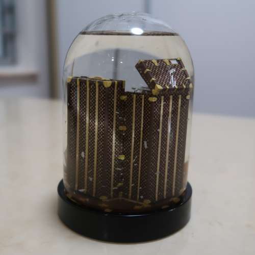 古董 全新 絕版收藏已久 正貨 LV Louis Vuitton Glass Dome 路易威登 玻璃 裝飾 擺設