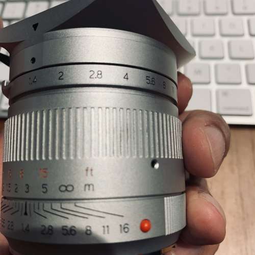 TTArtisan 銘匠 35mm 1.4 銀色