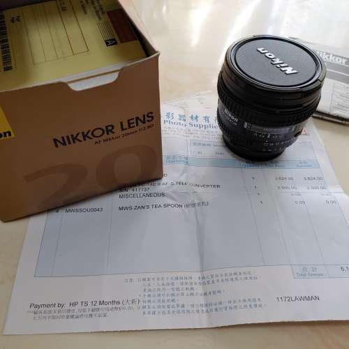 Nikon af-d 20mm f2.8D