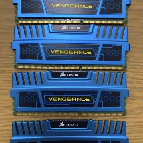 Corsair Vengeance Blue DDR3 16GB(4GBX4) 1600Mhz Desktop Ram
