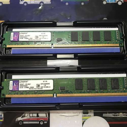 Kingston Desktop DDR3-1333 4G RAM X 2
