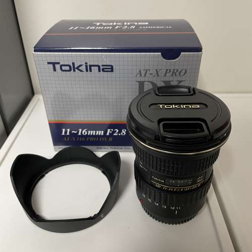 Tokina 11-16mm f/2.8 AT-X116 Pro DX II (for canon)