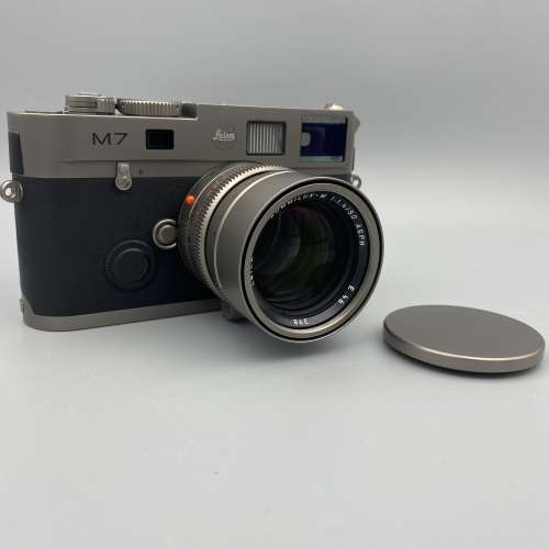 Leica M7 Titanium with Summilux-M 50mm f/1.4 ASPH "50 Jahre M-System"