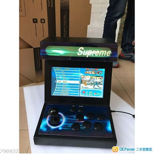 (3D金屬wifi版)月光寶盒12S 新版8000遊戲 Galloping Ghost x supreme 10.1 吋 月光...