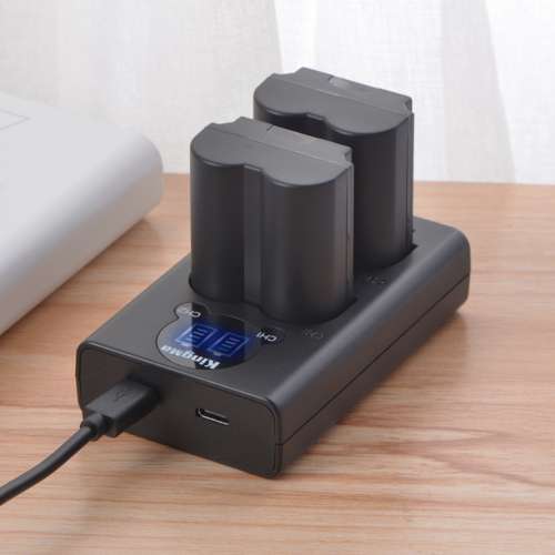 全新 Fujifilm 富士 X-T4 XT4 GFX100S W235 電池 適用 KingMa 液晶顯示 雙電池 充電器