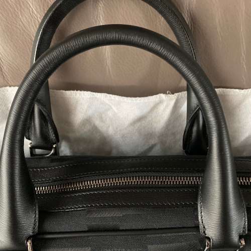 全新行貨意大利製Montblanc 迷彩黑手提包 #Mont Blanc #萬寶龍