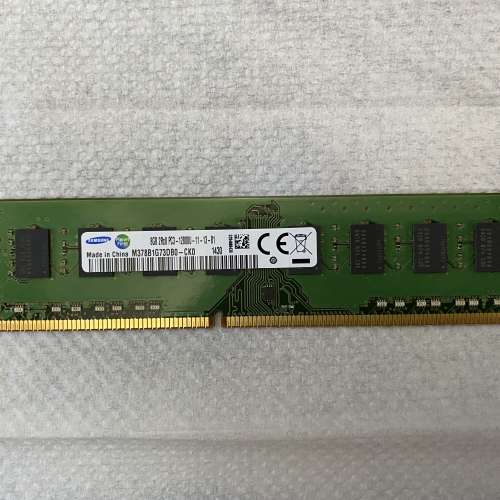 Samsung DDR3 8GB 1600mhz desktop ram 雙面RAM