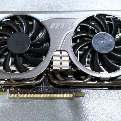 新淨 MSI Geforce GTX560Ti 2GB Twin Frozr II/OC PCIe 2.0 顯示卡