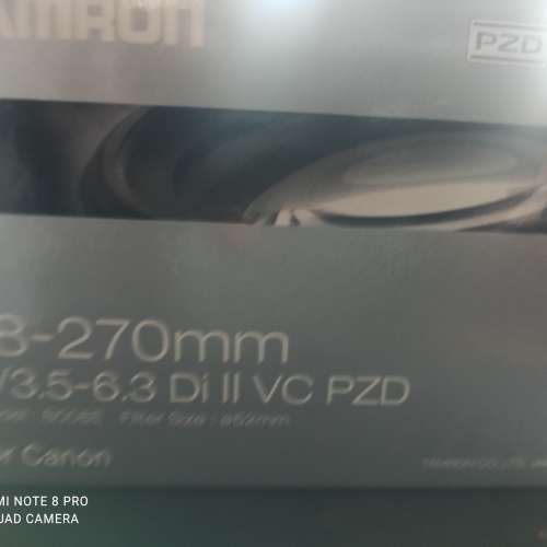 Canon 760D+Tamrron 18-270 PZD+電池盒+2電池