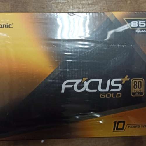 全新 SEASONIC FOCUS FX850 850W 80PLUS GOLD FULL MODULE ATX POWER SUPPLY