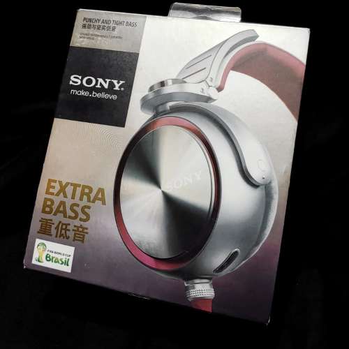 新浄Sony MDR-XB920 耳罩 原裝跟Mic線(Zoom用)及3.5mm線共2條線 有盒