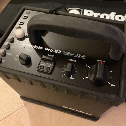 Profoto Pro-B3 1200 AirS 2X燈頭 室內外 充電 專業閃燈 85%