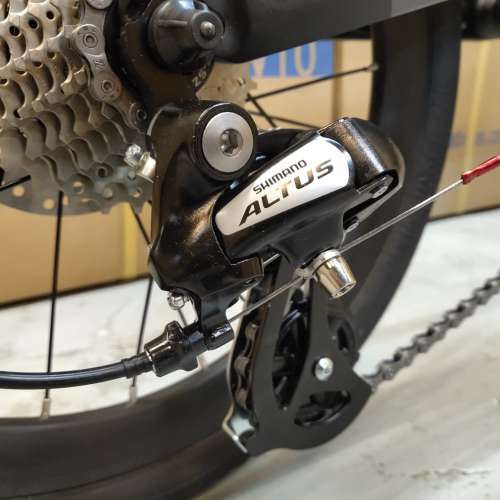 ＊油壓碟剎、58T大牙盤＊JAVA 8速 16吋 碳纖 摺疊單車 - J-AIR-X3 (58T)