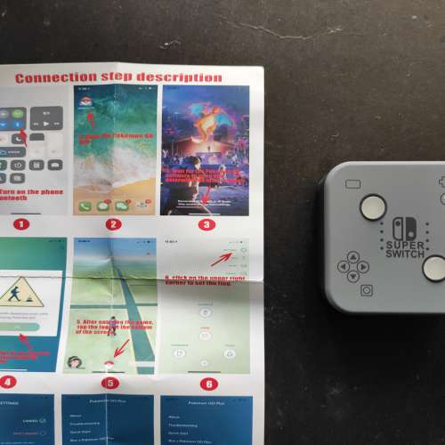 全新powermon plus,合switch和手機使用。