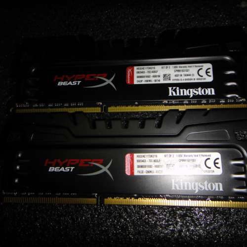 KINGSTON 16GB KIT 2400MHZ DDR3 CL11 HX324C11T3K2/16 (2x8GB)