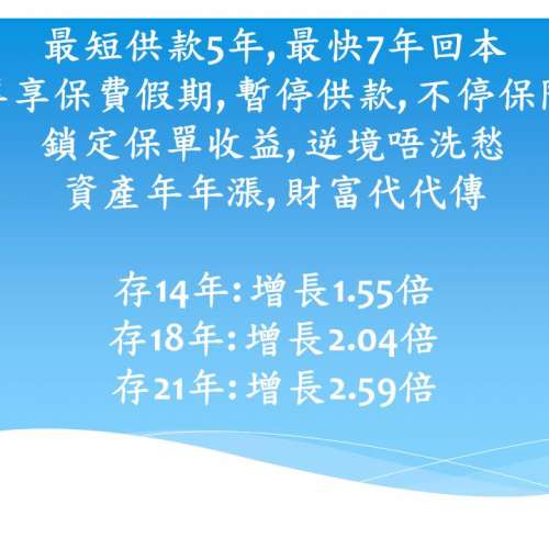 資產年年漲, 財富代代傳, 要為自己和摯愛塑造美好生活，您需要可靠的理財規劃!!!