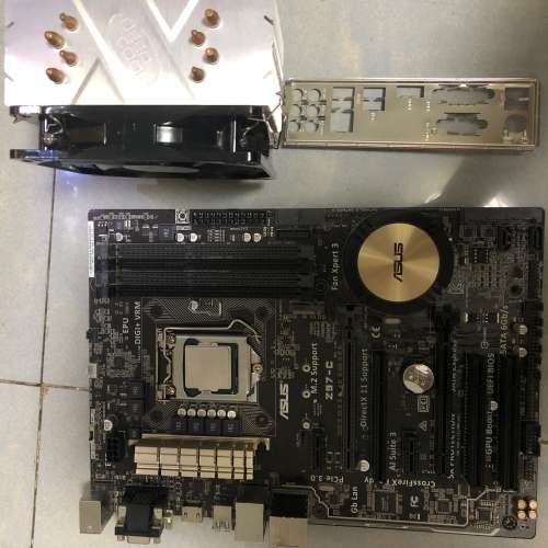 ASUS Z97-C+E3 1230V3 +Super Talent DDR3-1600 4G x 2 = 8G