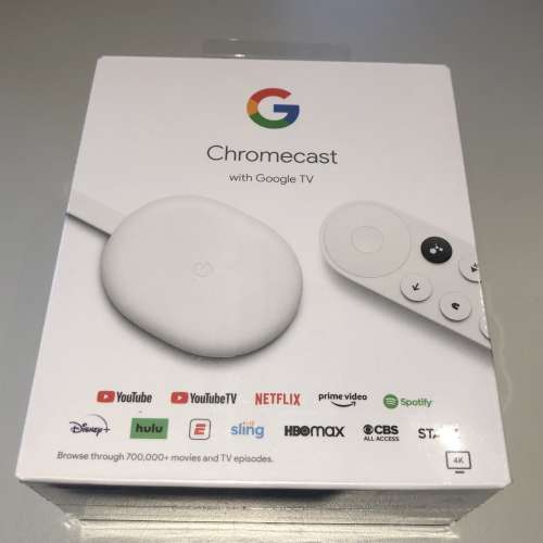 Chromecast with Google TV (White)
