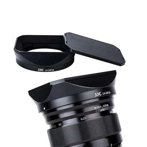 全新 富士 FUJIFILM 16mm f1.4 JJC 鋁合金 遮光罩 套裝 替代 LH-XF16 XT3 X-T3 XT3...
